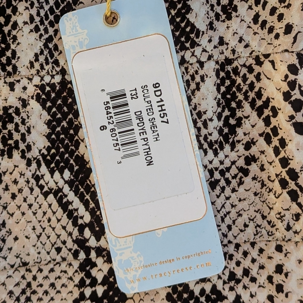 Tracy Reese Silk Blend Tailored Python Print Eleg… - image 9